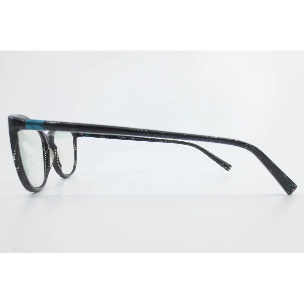 Morel France Koali 8302K Eyeglasses Black Pattern Cat Eye Frames 52-17-140